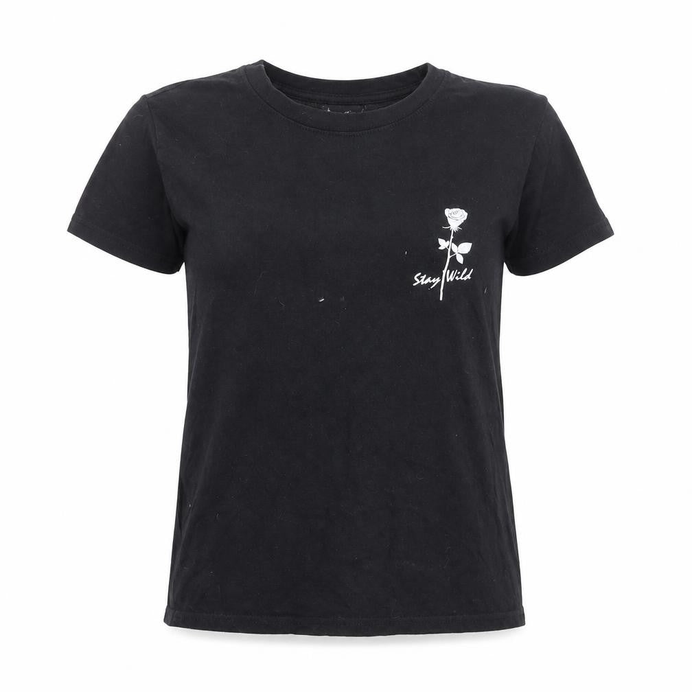Boohoo Womens Black   Basic T-Shirt Size S