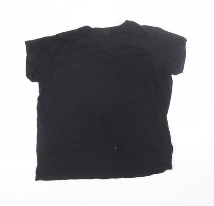 Boohoo Womens Black   Basic T-Shirt Size S