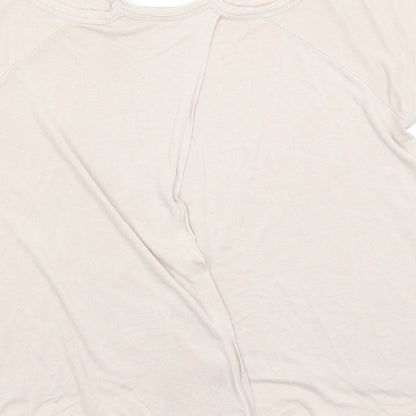 Internationale Womens Pink   Basic T-Shirt Size 10