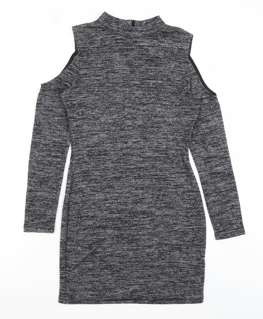 Parisian Womens Grey   Bodycon  Size 12