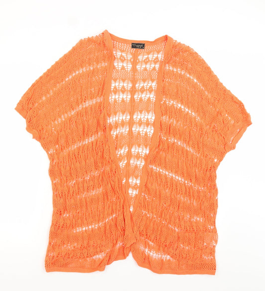 Originals Womens Orange   Shrug Jumper Size M