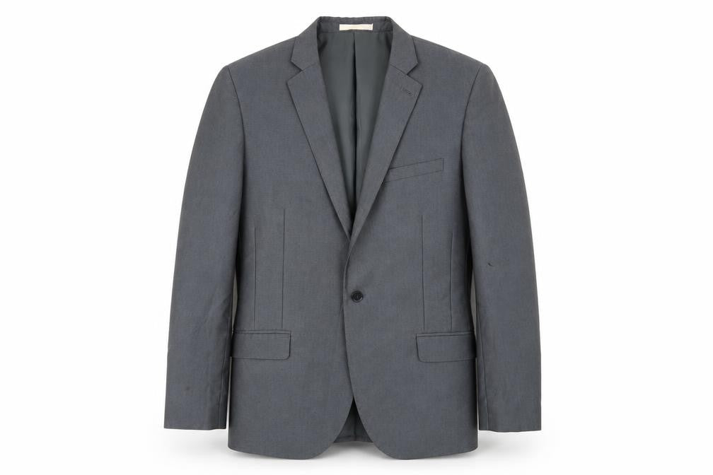 Moss London Mens Grey   Jacket Blazer Size 40