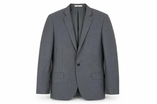 Moss London Mens Grey   Jacket Blazer Size 40