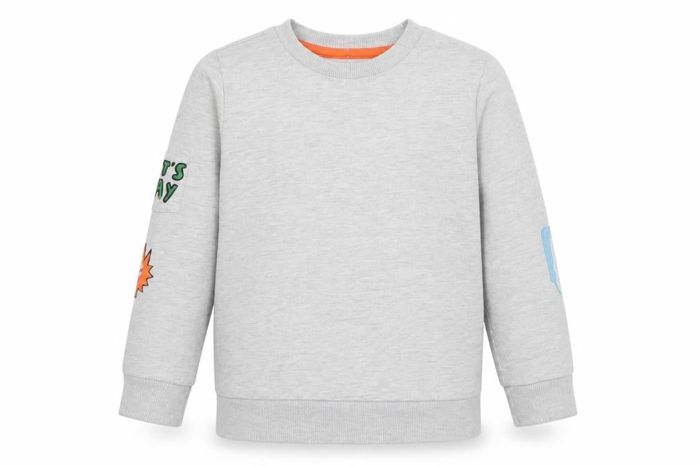 F&F Boys Grey   Pullover Hoodie Size 5-6 Years