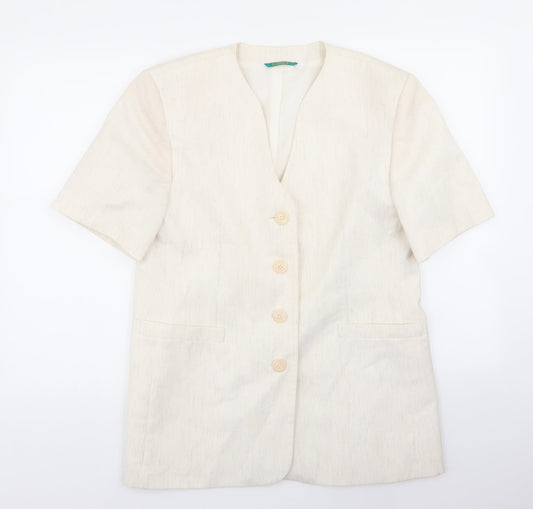 CANADA  Womens Ivory   Jacket Blazer Size 14