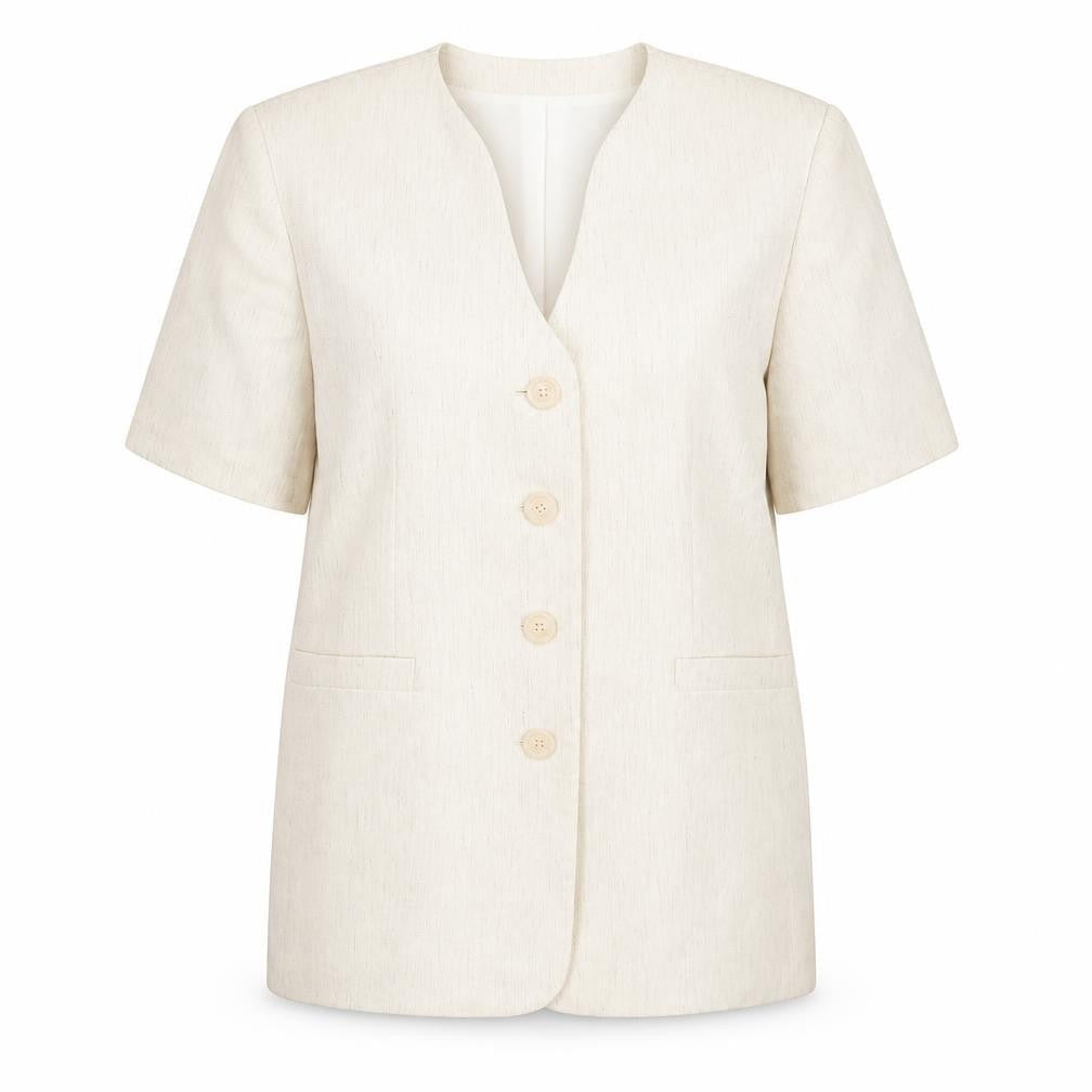 CANADA  Womens Ivory   Jacket Blazer Size 14