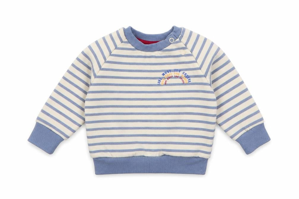 Primark Boys Multicoloured Striped  Pullover Jumper Size 3-6 Months
