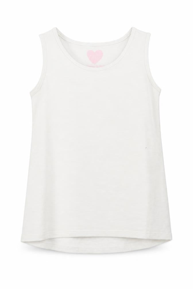 F&F Girls White   Basic T-Shirt Size 9-10 Years