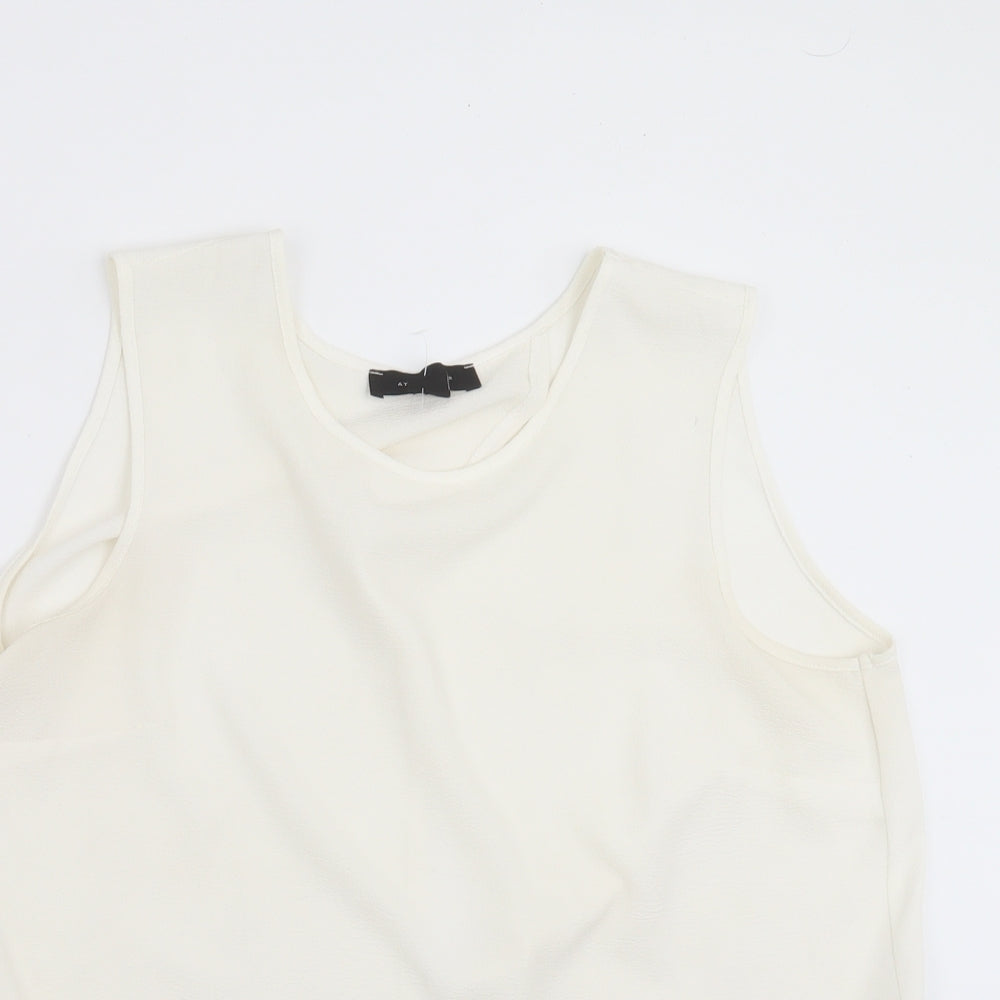 Primark Womens Ivory   Basic Blouse Size 14
