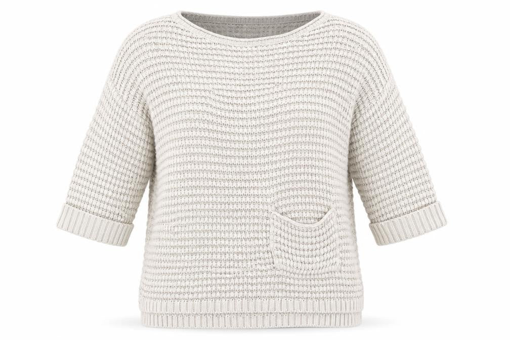 Wallis Womens Beige  Knit Pullover Jumper Size S  - open knit