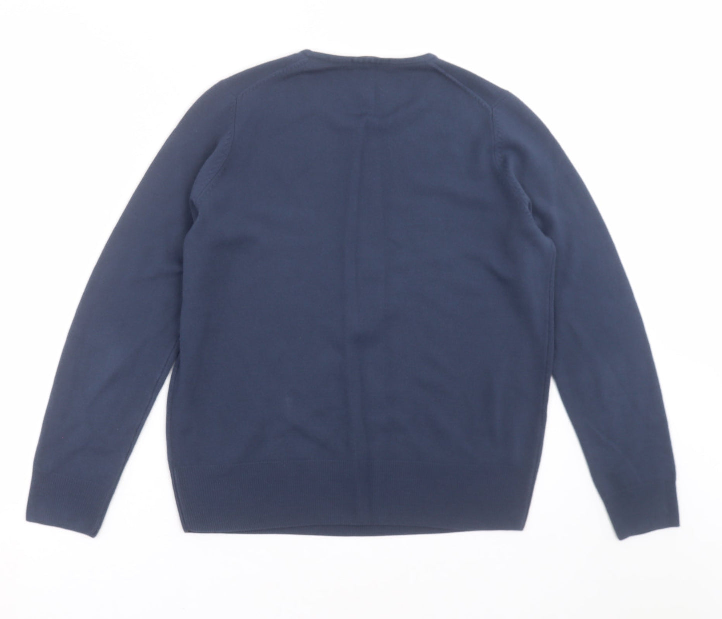 Marks and Spencer Womens Blue  Knit Pullover Jumper Size 14