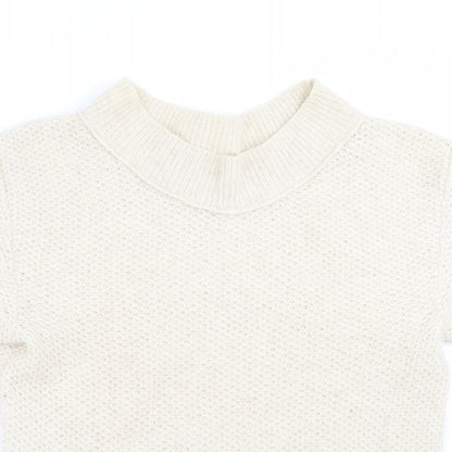 Preloved Gap Womens Beige  Knit Pullover Jumper Size S - Detail
