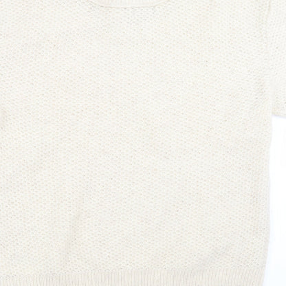 Preloved Gap Womens Beige  Knit Pullover Jumper Size S - Label