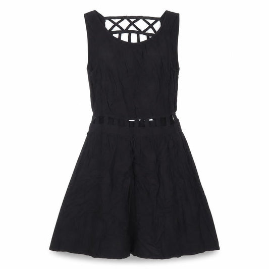 H&M Womens Black   A-Line  Size 8