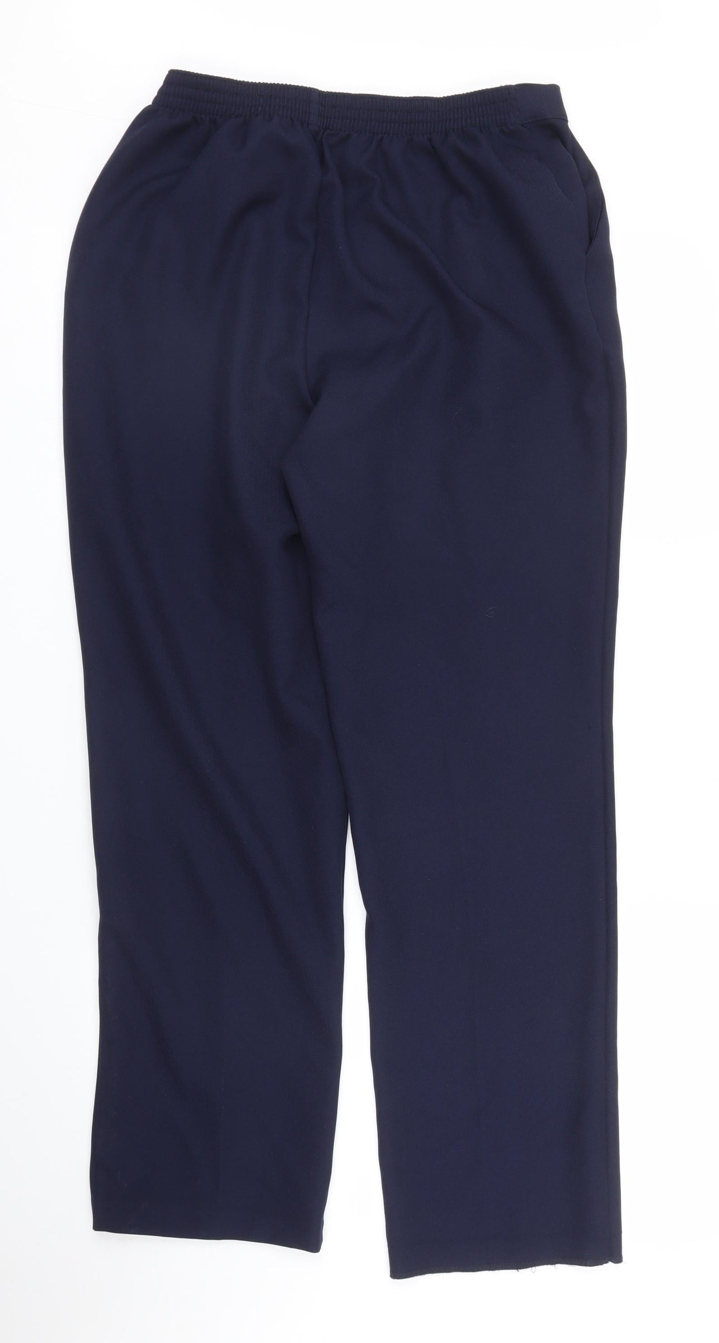 Matalan Womens Blue   Trousers  Size 12 L29 in
