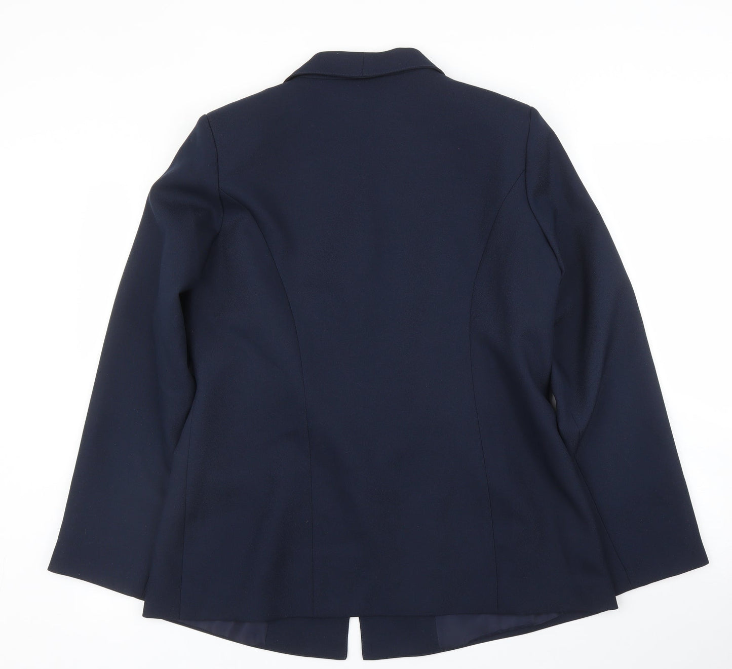 Damart Womens Blue   Jacket Suit Jacket Size 14