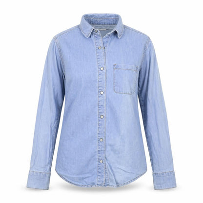 ASOS Womens Blue   Basic Button-Up Size 6