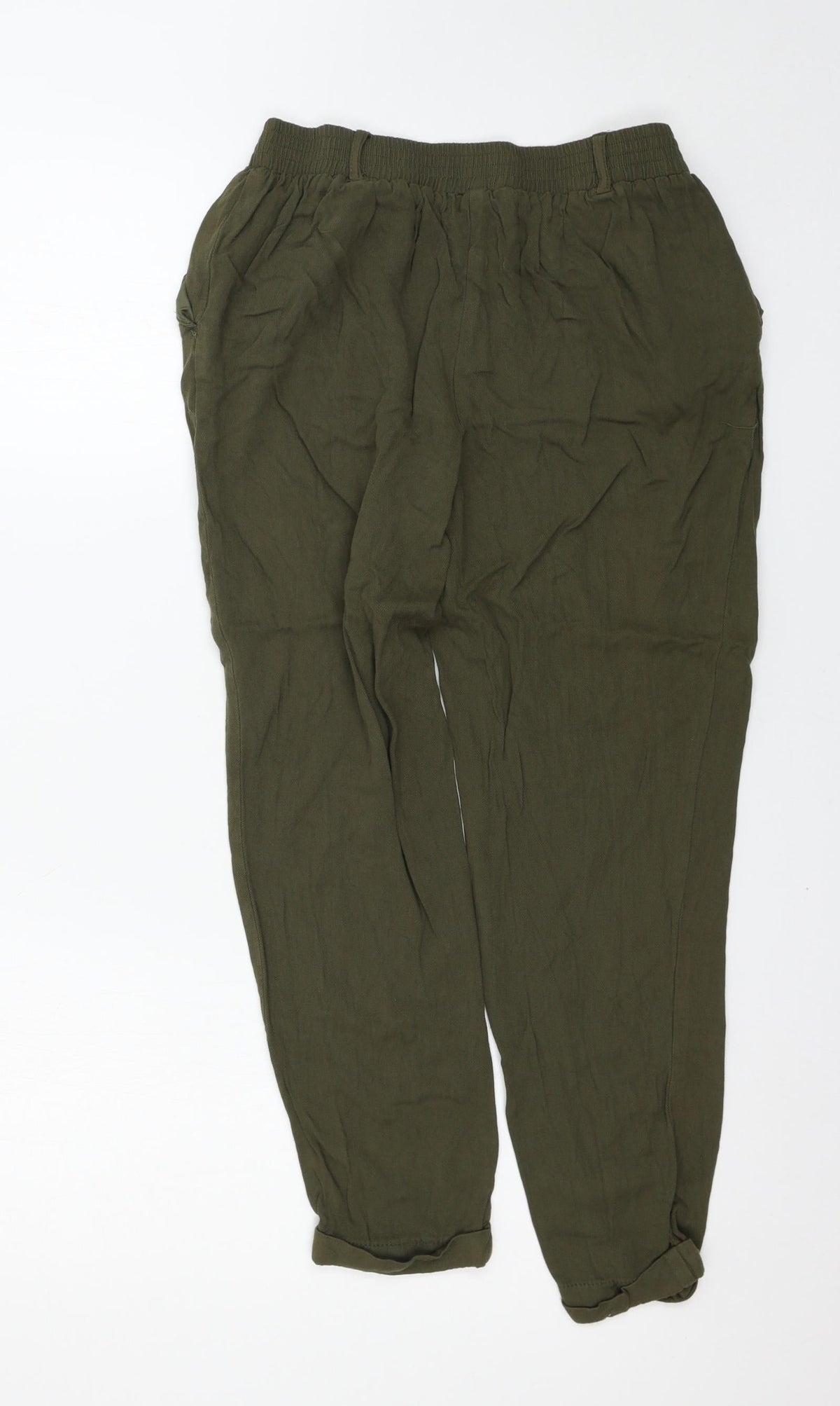 New Look Womens Green   Trousers  Size 10 L24 in