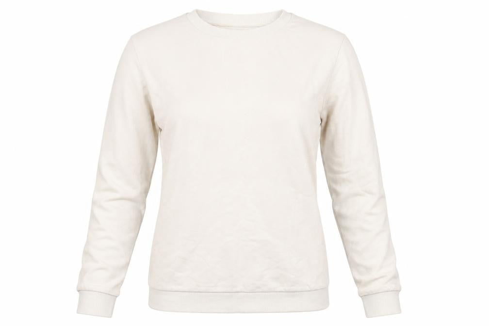 Topshop Womens Beige Houndstooth  Pullover Jumper Size 12