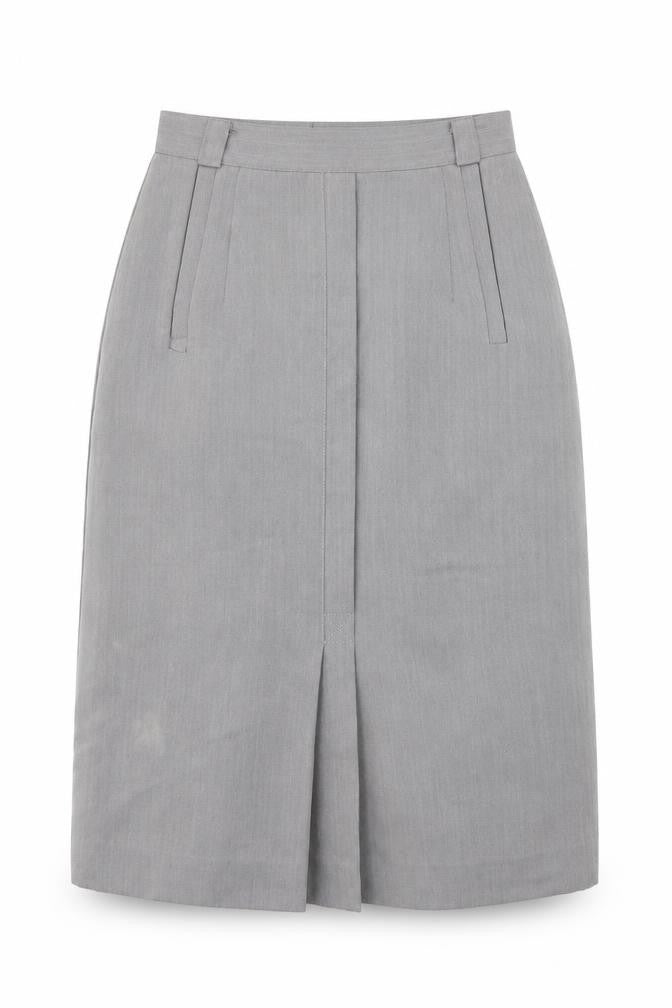 Expressions Womens Grey   A-Line Skirt Size 10