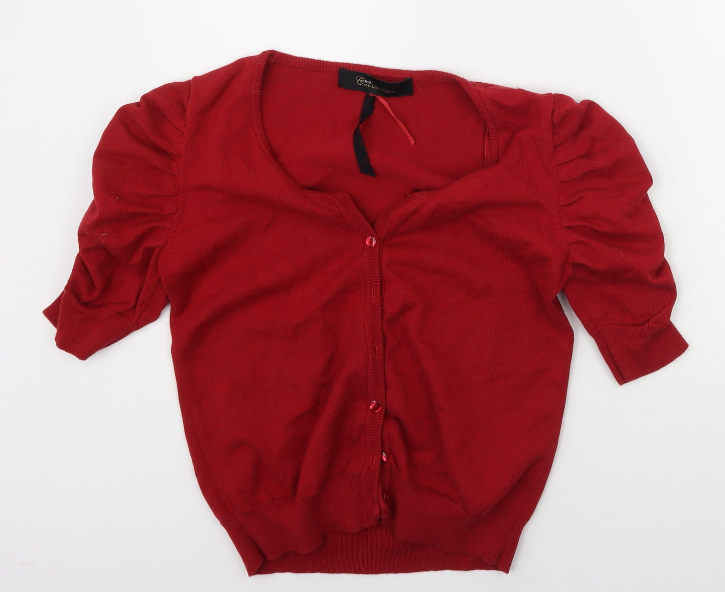 eVIE Womens Red   Cardigan Jumper Size 12