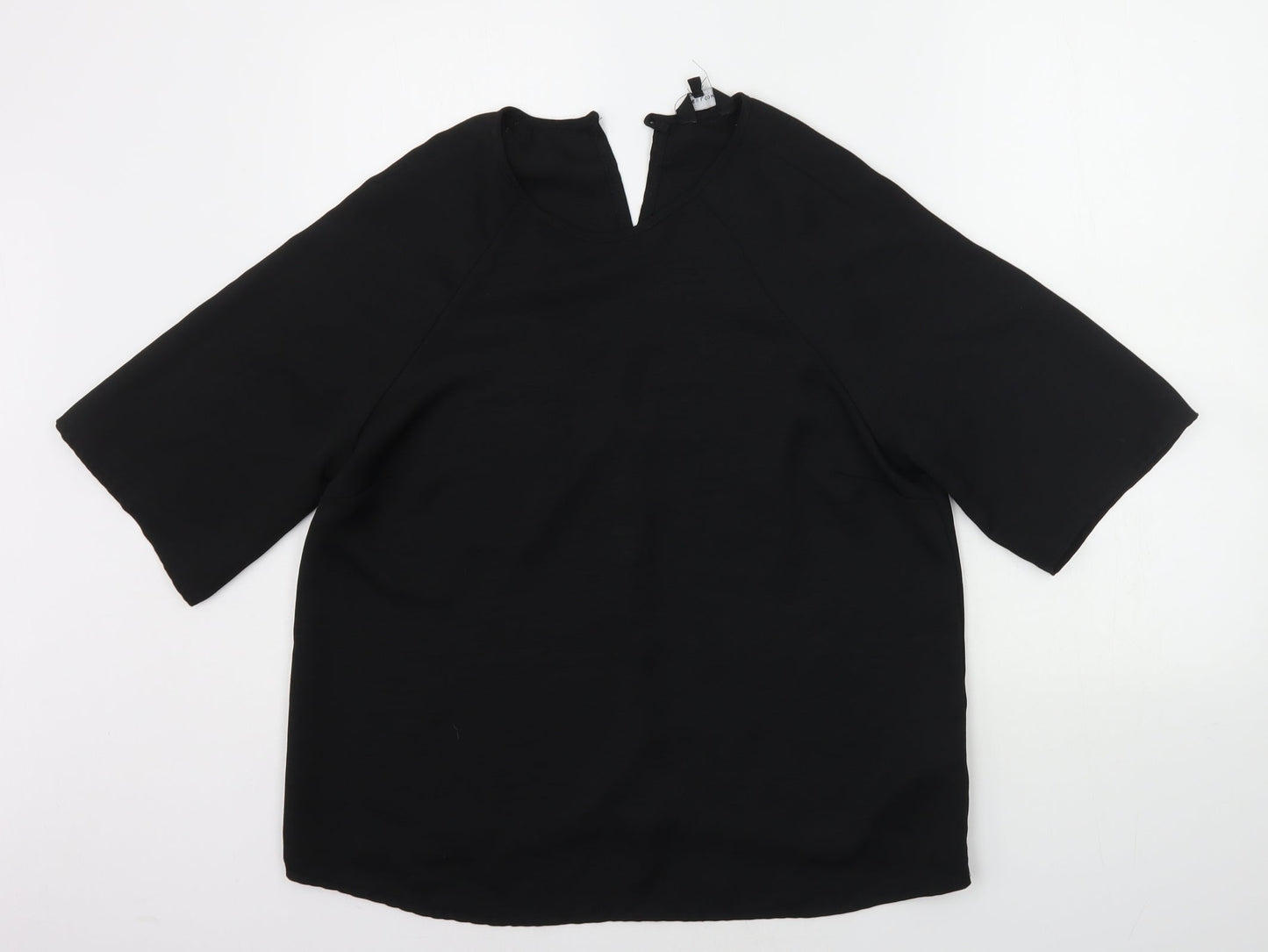 New Look Womens Black   Basic Blouse Size 6