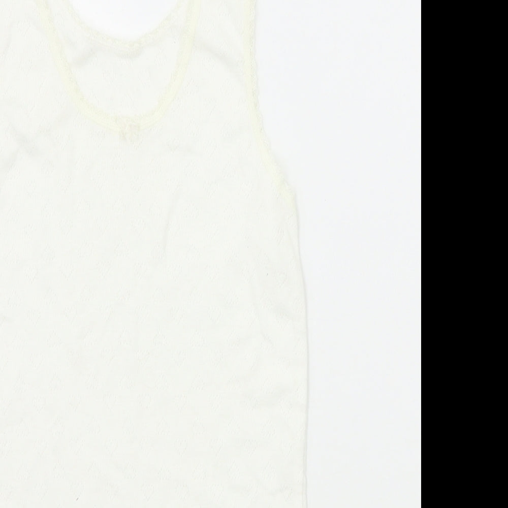 George Girls Silver   Basic Tank Size 8-9 Years