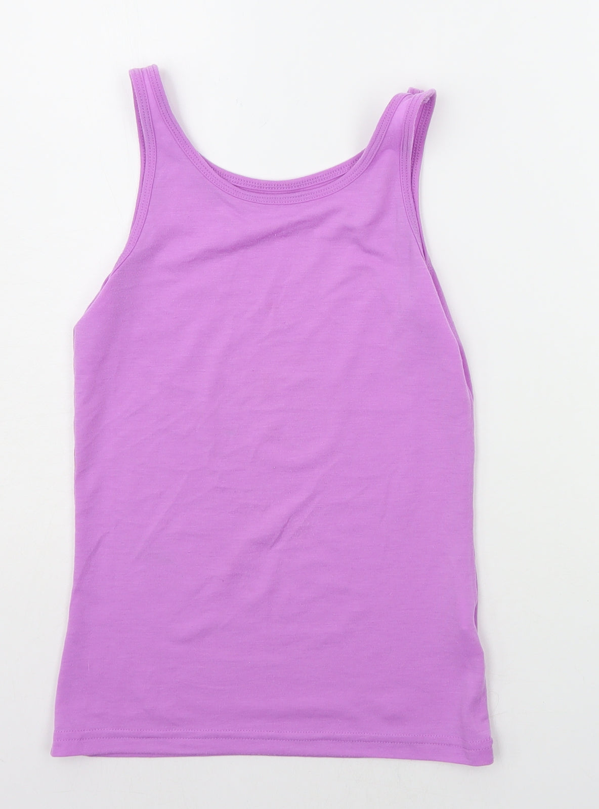 Young Dimension Girls Purple   Basic Tank Size 9-10 Years