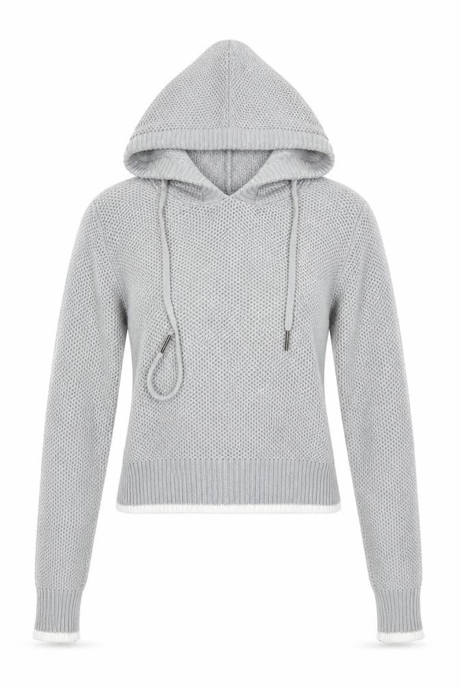 Select Womens Grey   Pullover Hoodie Size 6