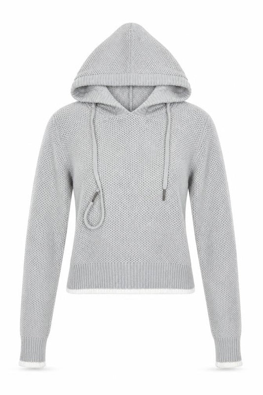 Select Womens Grey   Pullover Hoodie Size 6