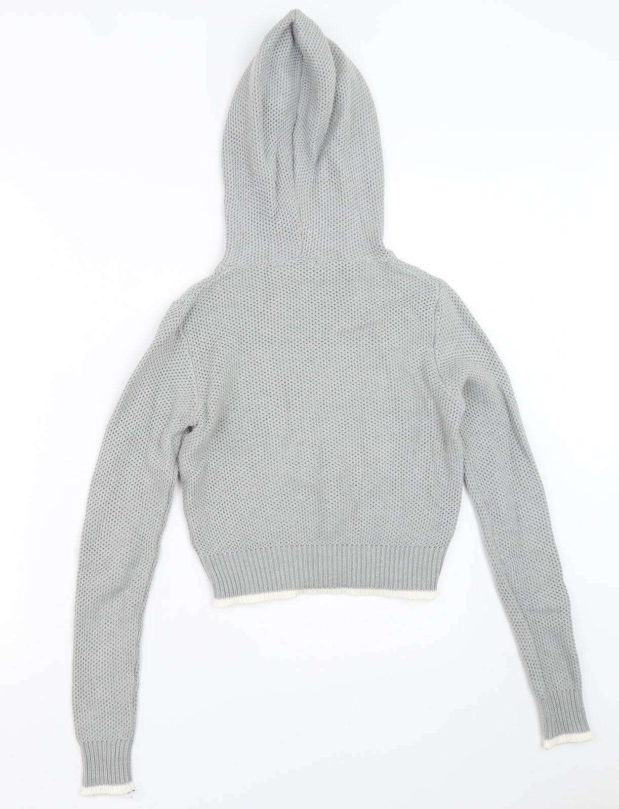 Select Womens Grey   Pullover Hoodie Size 6