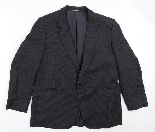 Remembrandt Mens Grey   Jacket Blazer Size 40
