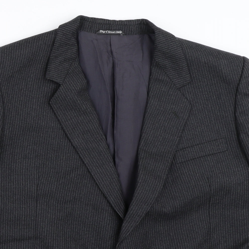 Remembrandt Mens Grey   Jacket Blazer Size 40