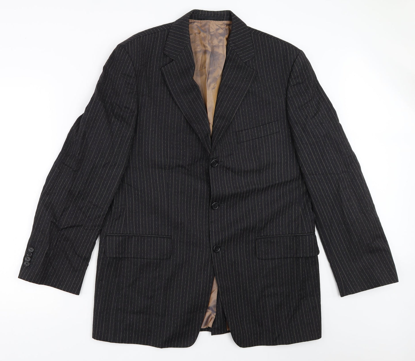 Bogart Mens Black   Jacket Blazer Size 40