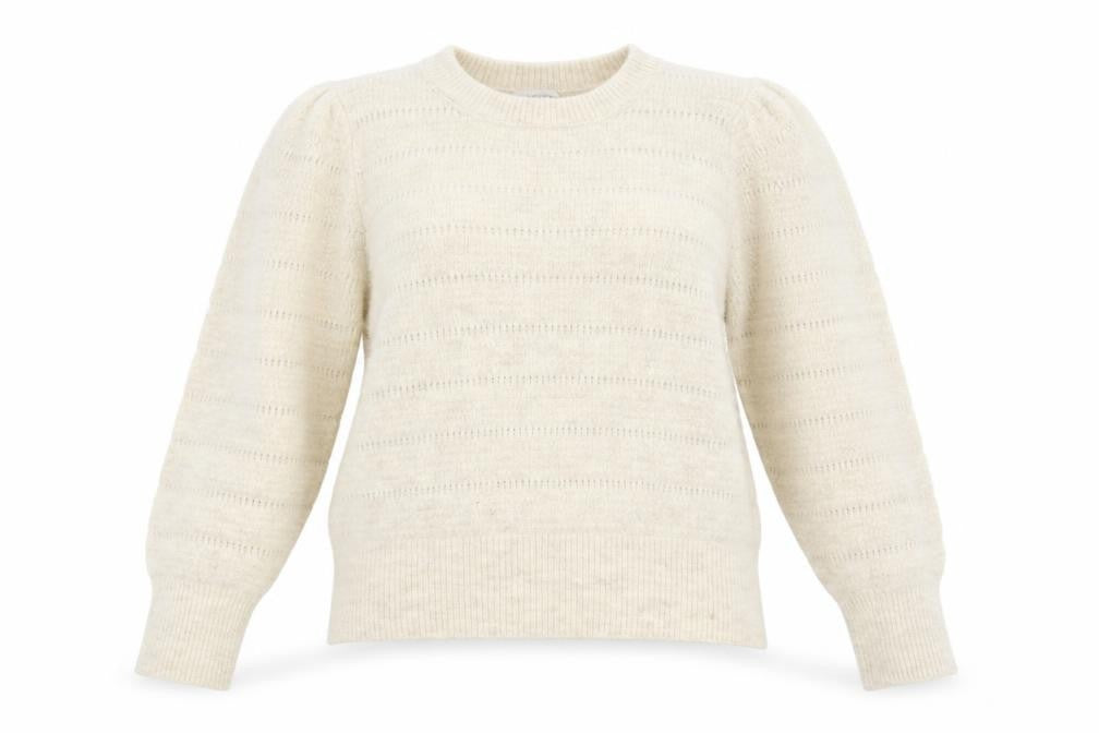 Topshop Womens Ivory   Pullover Jumper Size L