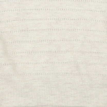 Topshop Womens Ivory   Pullover Jumper Size L
