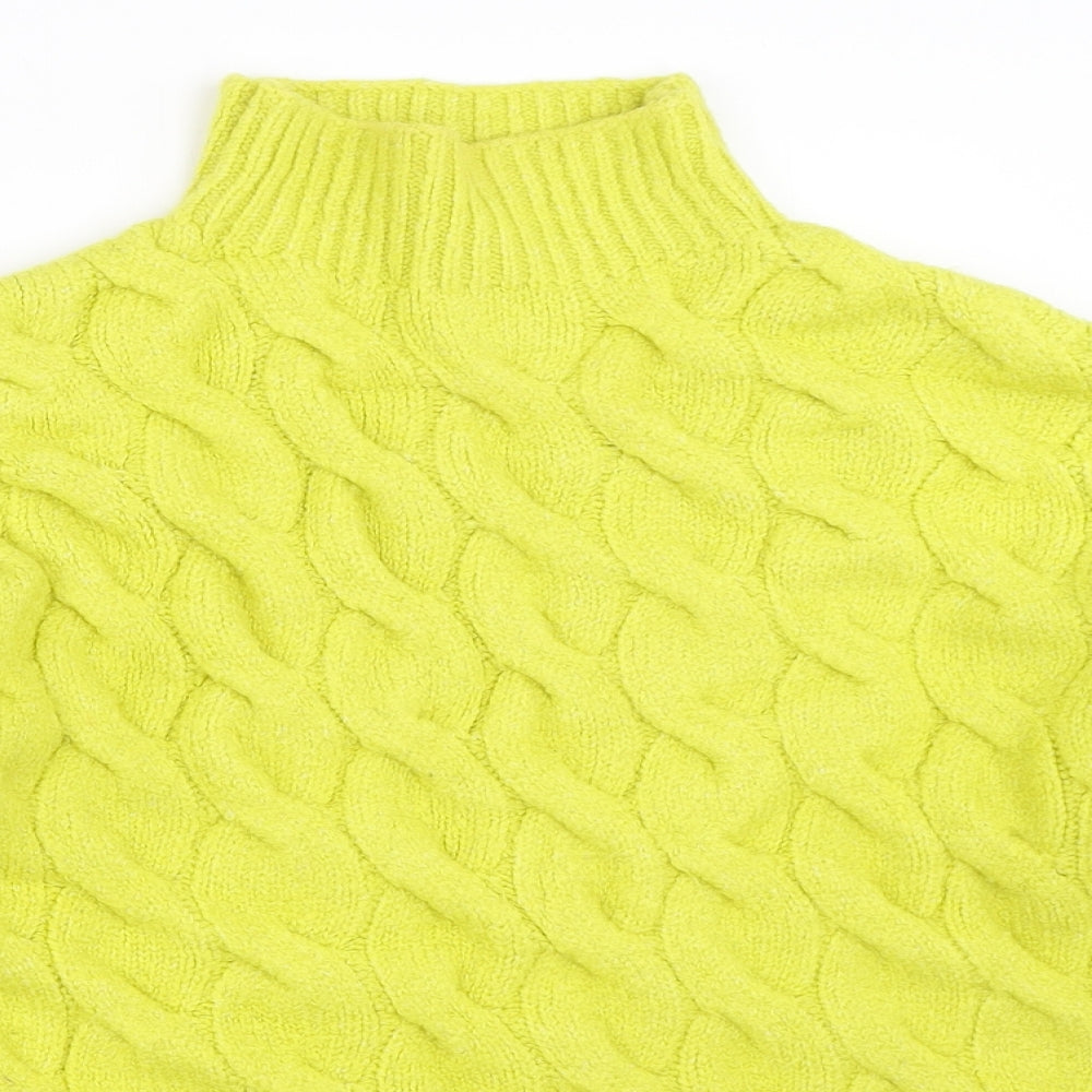 Papaya Womens Green   Pullover Jumper Size S