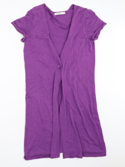 Sandwich Womens Purple   Cardigan Jumper Size S