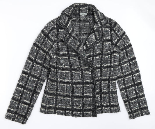 Per Una Womens Black   Pea Coat Jacket Size M