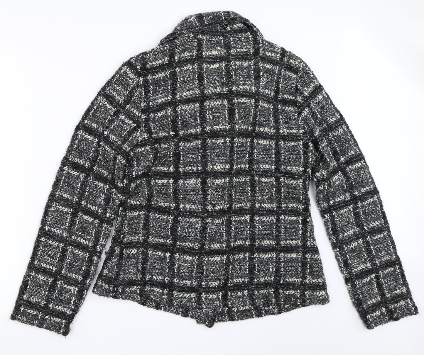Per Una Womens Black   Pea Coat Jacket Size M
