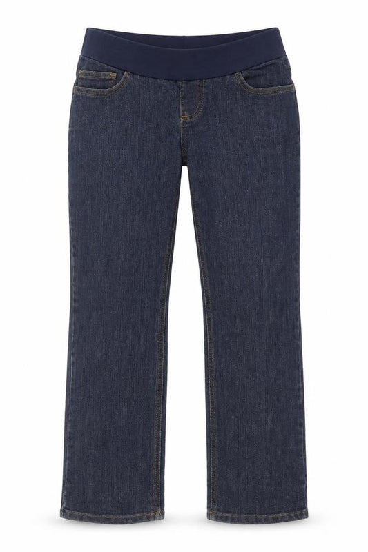 M2B Womens Blue  Denim Straight Jeans Size 10 L27 in