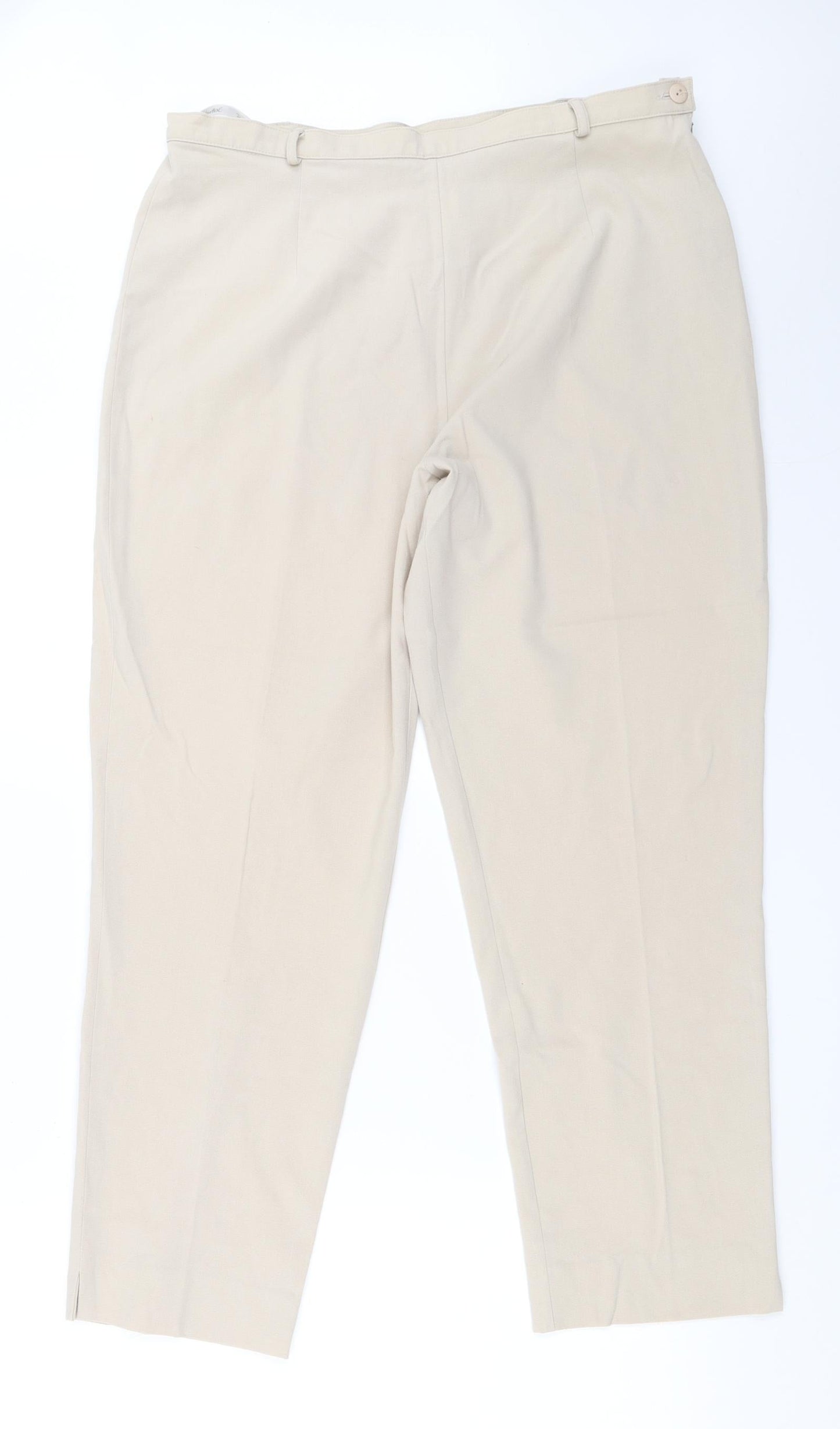 Berkertex Womens Beige   Trousers  Size 16 L27 in