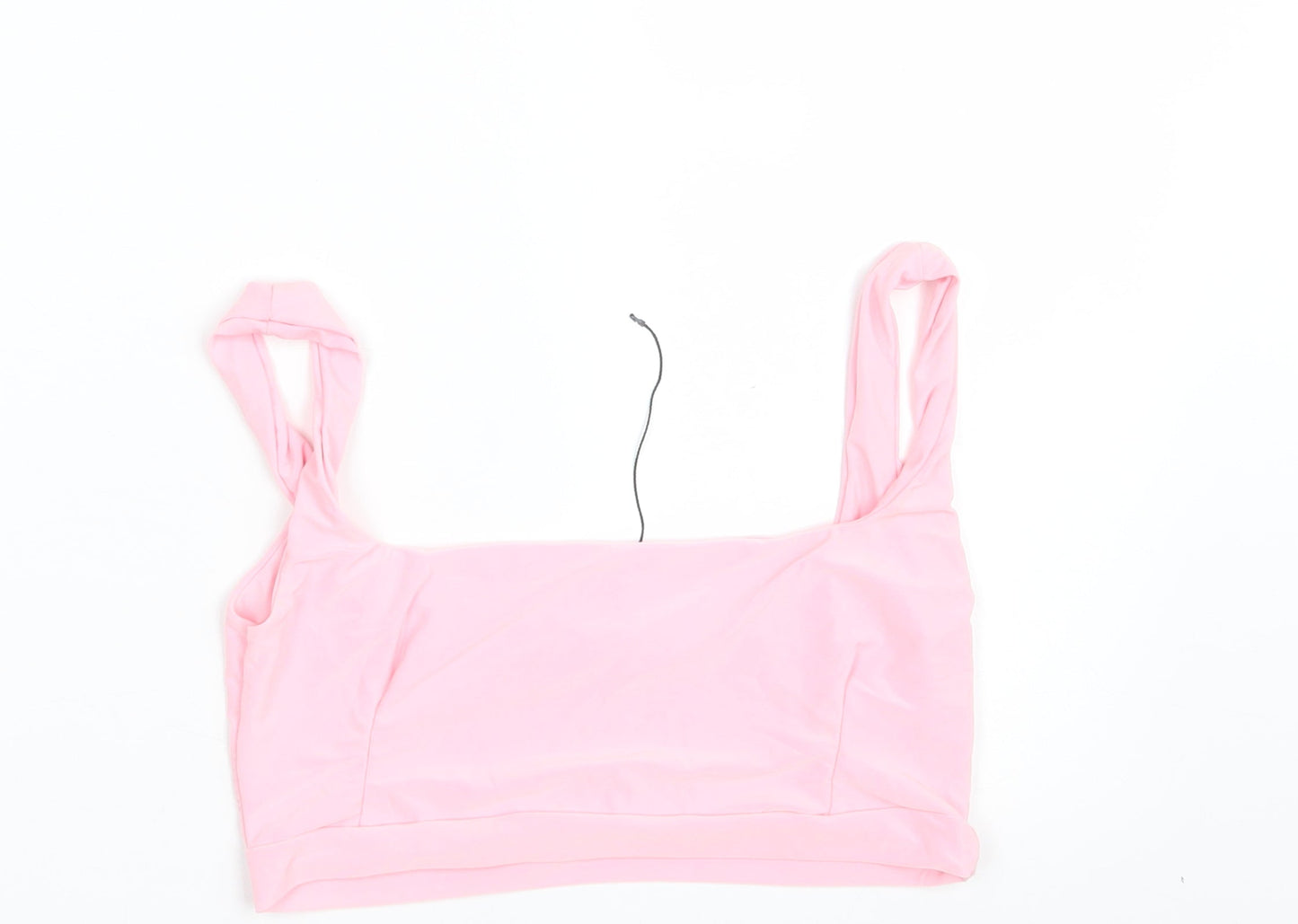 PRETTYLITTLETHING Womens Pink   Cropped Tank Size 10