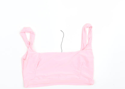 PRETTYLITTLETHING Womens Pink   Cropped Tank Size 10