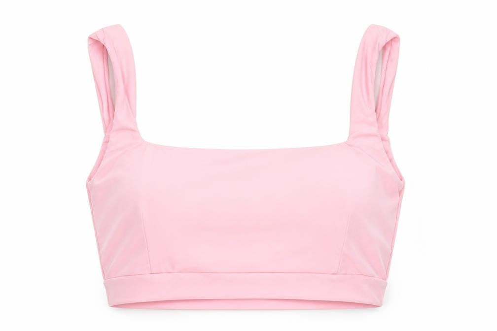 PRETTYLITTLETHING Womens Pink   Cropped Tank Size 10