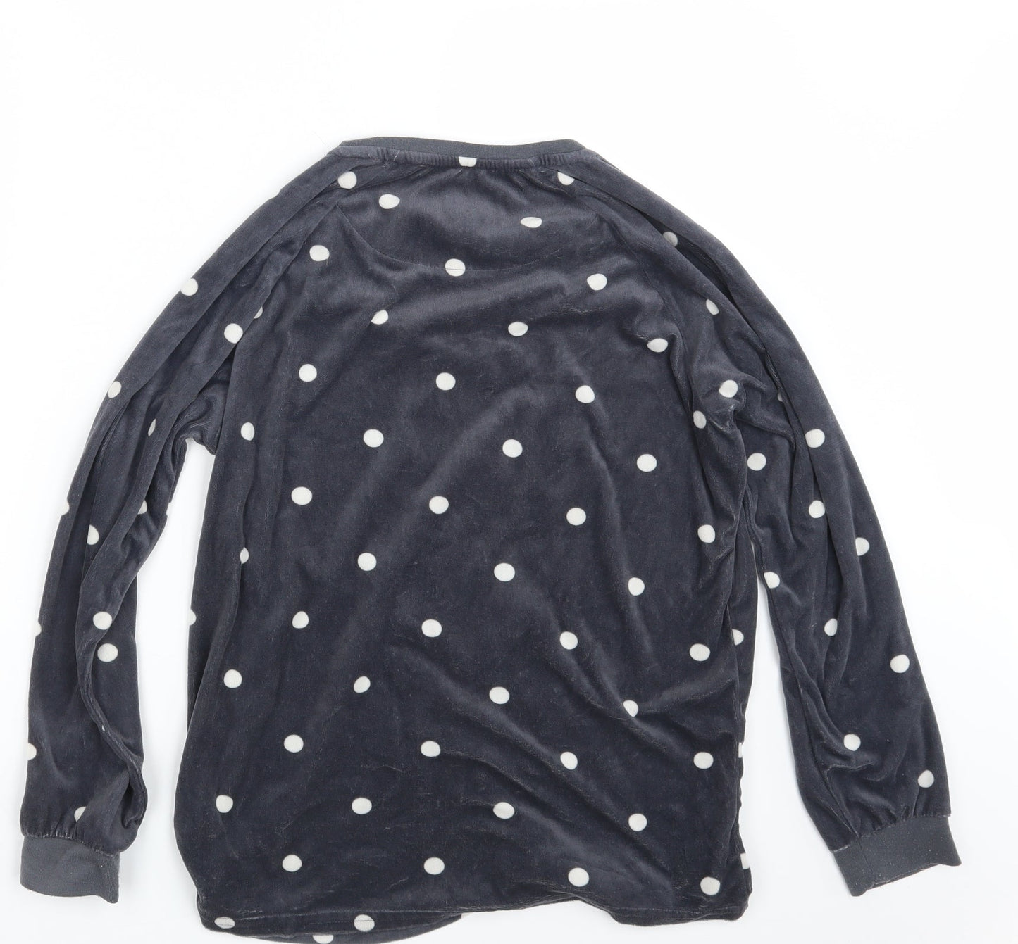 Primark Womens Grey Polka Dot  Pullover Sweatshirt Size 10  - Minnie Mouse
