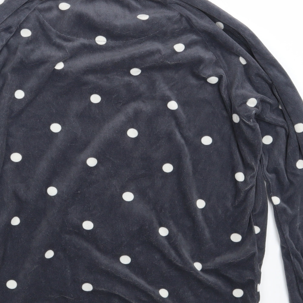 Primark Womens Grey Polka Dot  Pullover Sweatshirt Size 10  - Minnie Mouse