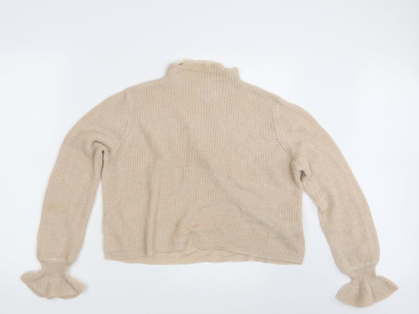 BB Dakota Womens Pink  Knit Pullover Jumper Size M  - Cropped