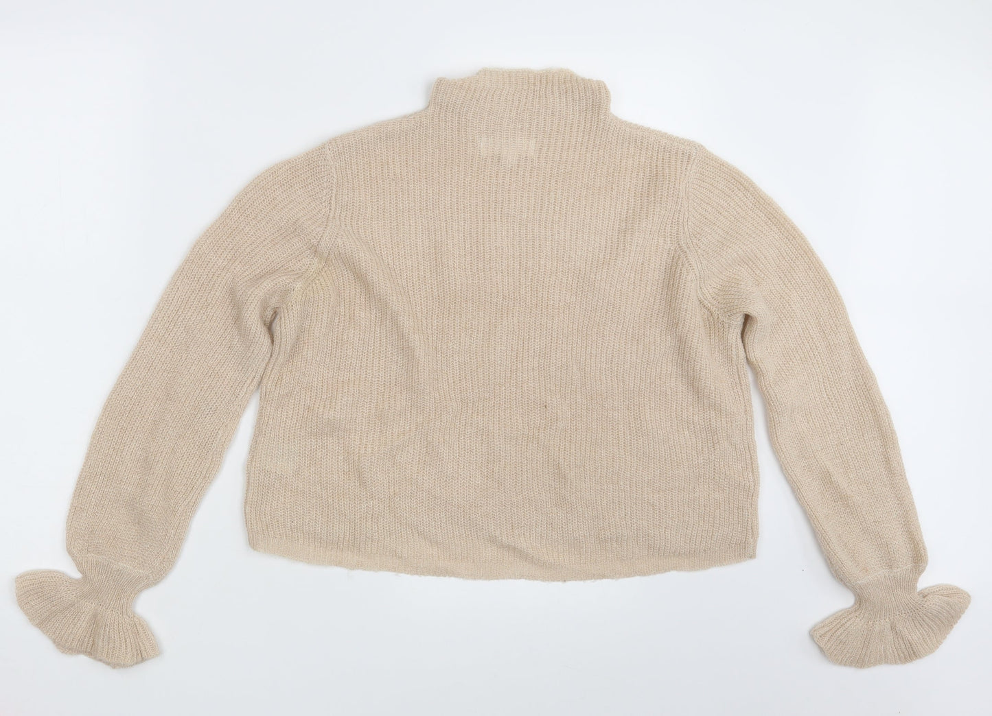 BB Dakota Womens Pink  Knit Pullover Jumper Size M  - Cropped