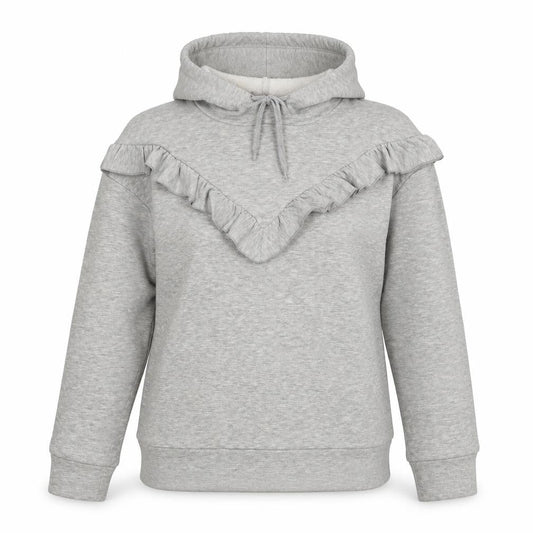 Papaya Womens Grey   Pullover Hoodie Size S